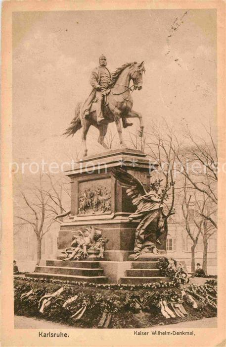 MANNHEIM BW Kaiser Wilhelm Denkmal