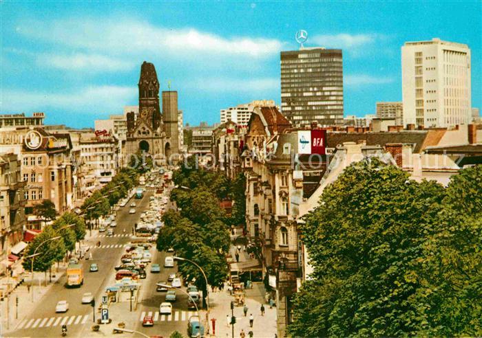 BERLIN  CITY Kurfuerstendamm mit Europa Center