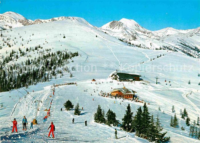 Bad Kleinkirchheim Kaernten Skiparadies St Oswald Hoehenplateau Priedroef Wieser