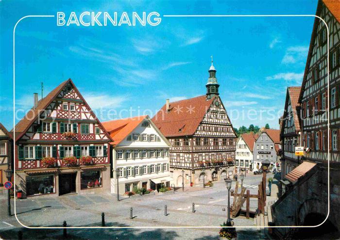 Backnang Partie am Rathaus