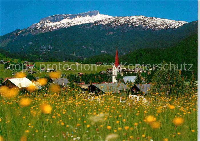 Riezlern Kleinwalsertal Vorarlberg mit Hohen Ifen