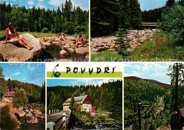 Tschechische Republik Vydra Luzneho Pod Modravou Reservace Povydri Od Cenkovy pi