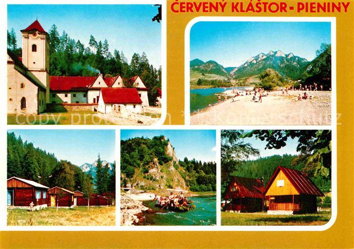 Cerveny Klastor Plaz na brehu Dunajca Pioniersky tabor Plavba pitou po Dunajci R