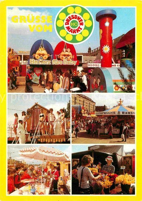 DRESDEN Elbe Markttreiben Details