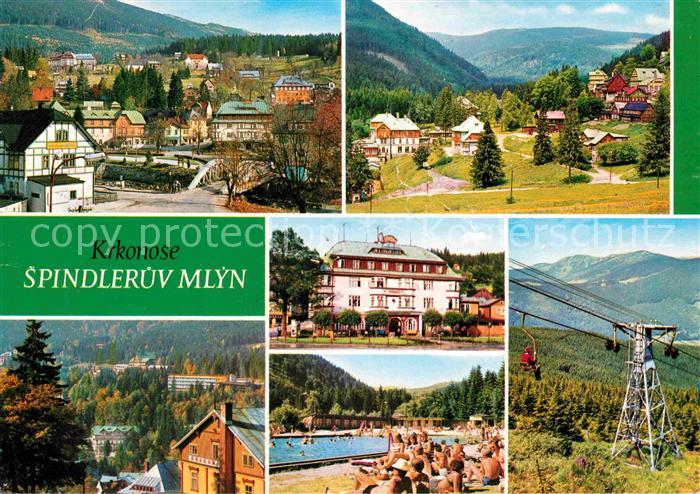 Spindleruv Mlyn Spindlermuehle Stred Zotavovna ROH kveten a krkonosske hotely Ho