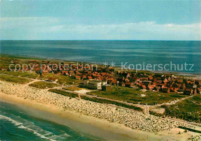 Insel Juist Fliegeraufnahme