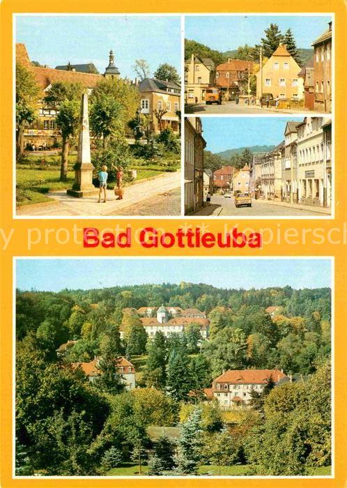 Bad Gottleuba-Berggiesshuebel Ernst Thaelmann Str und Kliniksanatorium