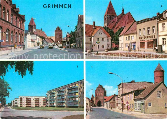 Grimmen Karl Marx Str PdF Heinrich Heine Str Greifswalder Tor