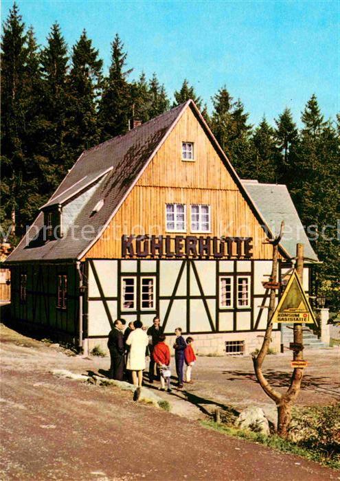 Sosa Erzgebirge Gaststaette Koehlerhuette