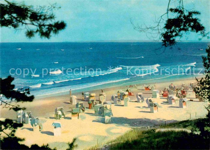 Bansin Ostseebad Blick zum Strand