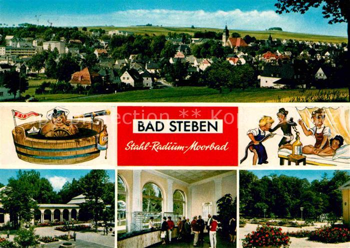 Bad Steben Panorama Stahl Radium Moorbad