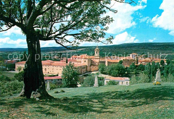 Santo Domingo Pueblo Abadia El monasterio y el Pueblo vista general