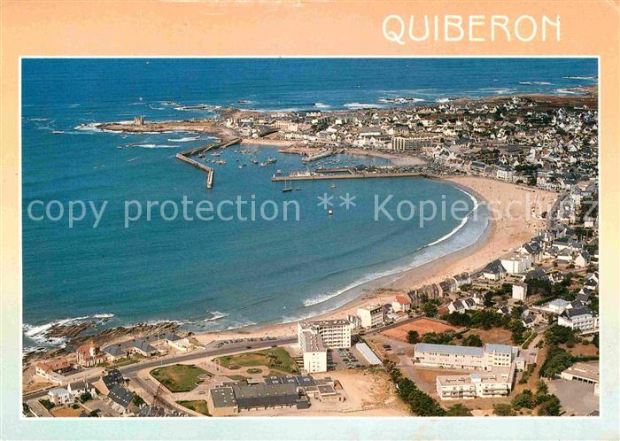 Quiberon Morbihan Plage et Port Maria