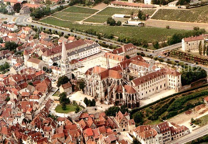 Auxerre Musee Saint Germain Vue aerienne