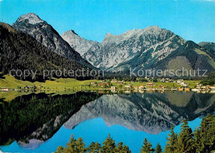 Pertisau Achensee mit Tristenkopf und Sennjoch