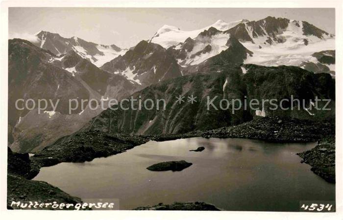 Mutterberg Mutterbergersee Bergsee Stubaitaler Alpen