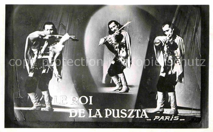 Paris Le Roi de la Puszta Geiger Musiker