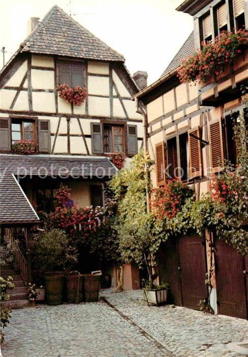 Turckheim Haut Rhin Maison pittoresque dans la Grande Rue Elsaesserhaus