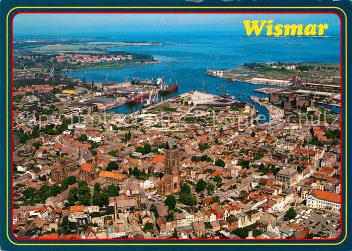 Wismar Mecklenburg Fliegeraufnahme