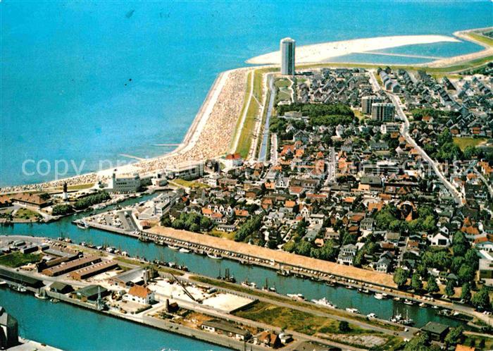 Buesum Nordseebad Fliegeraufnahme