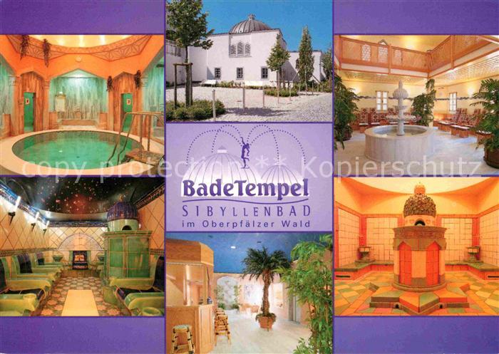 Neualbenreuth Badetempel Sibyllenbad Teilansichten