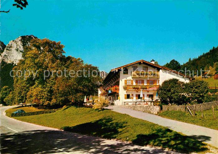 Ramsau Berchtesgaden Gasthaus Cafe Hindenburglinde