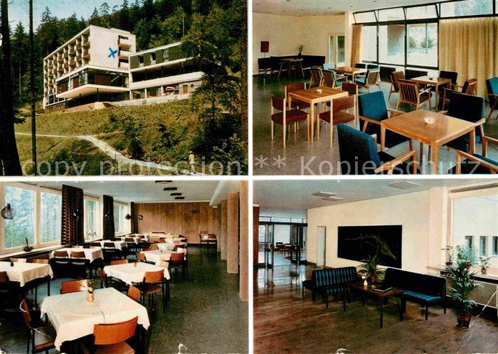 Bad Liebenzell Rudolf Kraemer Heim Blindenkurhaus Gast und Aufenthaltsraum