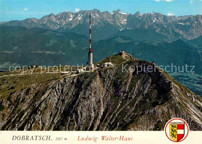 Dobratsch Kaernten Ludwig Walter Haus Fliegeraufnahme