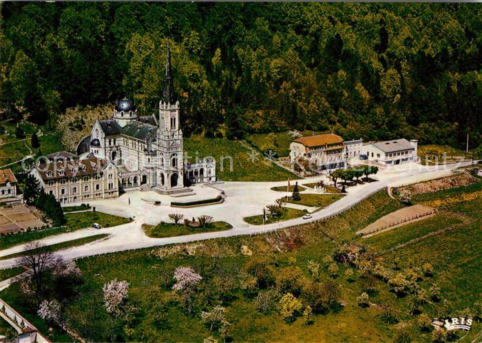 Domremy Bois Chenu Vue aerienne de la Basilique Sainte Jeanne d Arc