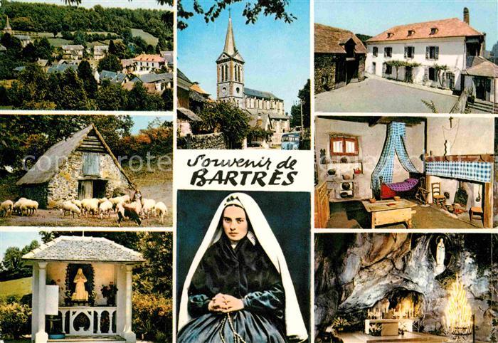 Bartres Le village Eglise La maison Lagues La b