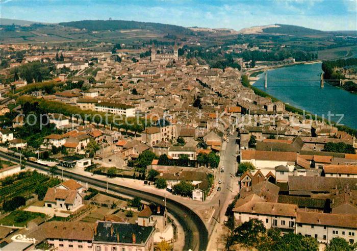 Tournus Vue generale aerienne