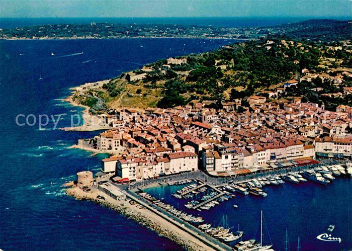 Saint Tropez Var Vue generale aerienne