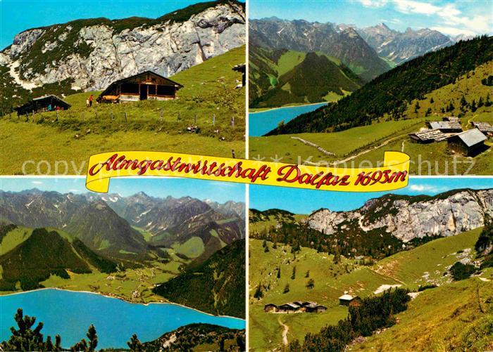 Tirol Region Algastwirtschaft Dalfaz Klobenjoch Achensee Karwendel Pertisau