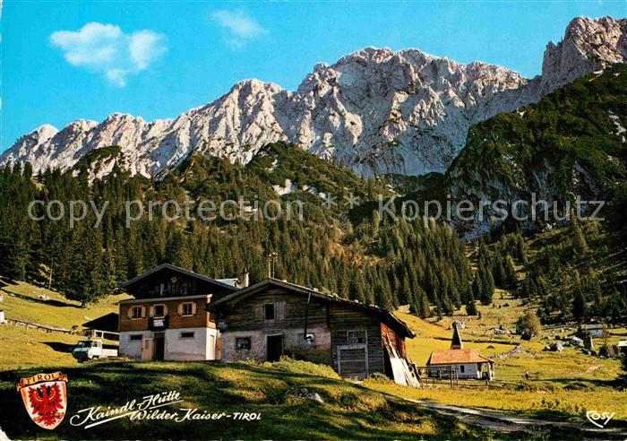 Kufstein Tirol Kaindl Huette Wilder Kaiser