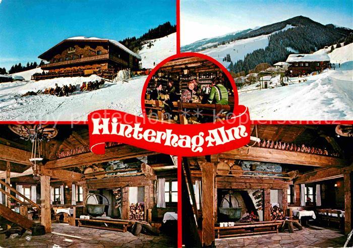 Saalbach-Hinterglemm Hotel Hinterhag mit Hinterhag Alm