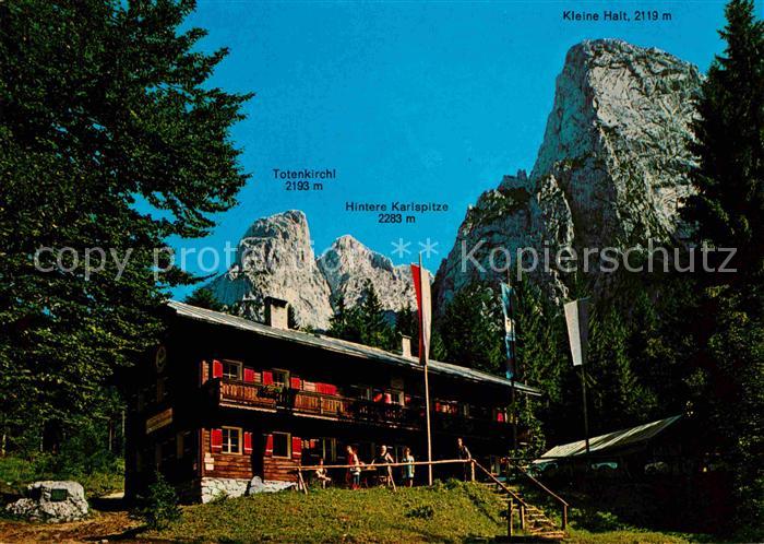 Kufstein Tirol Hans Berger Haus Wilder Kaiser Totenkirchl Hintere Karlspitze Kle