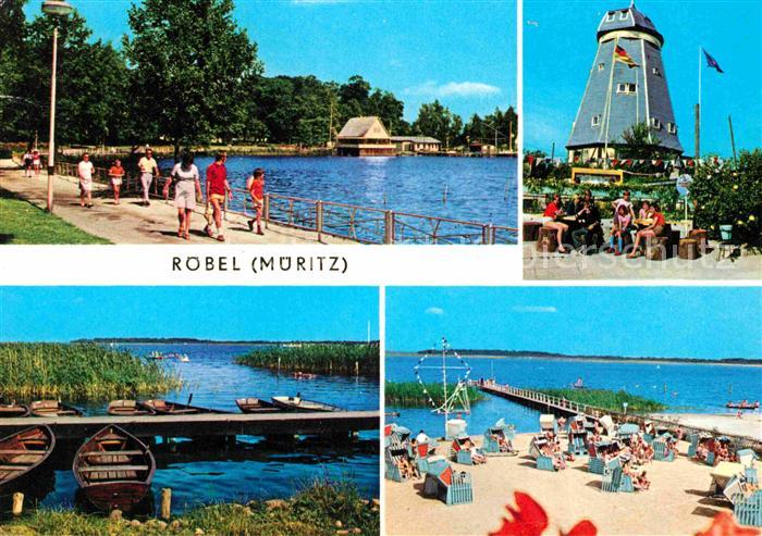 Roebel Mueritz Seglerhafen Jugendherberge Mueritzpartie Badestrand