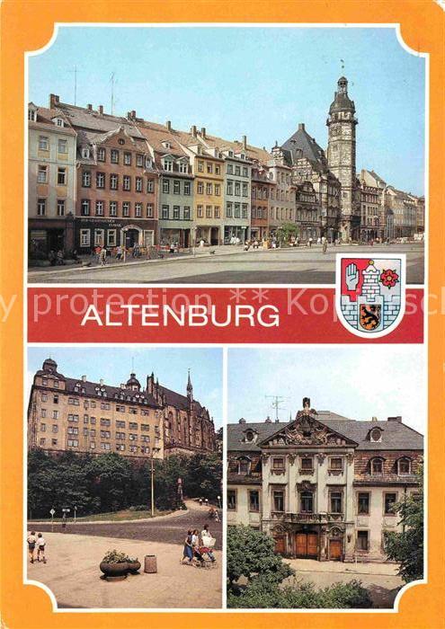 Altenburg Thueringen Rathaus Schloss Seckendorffsches Palais