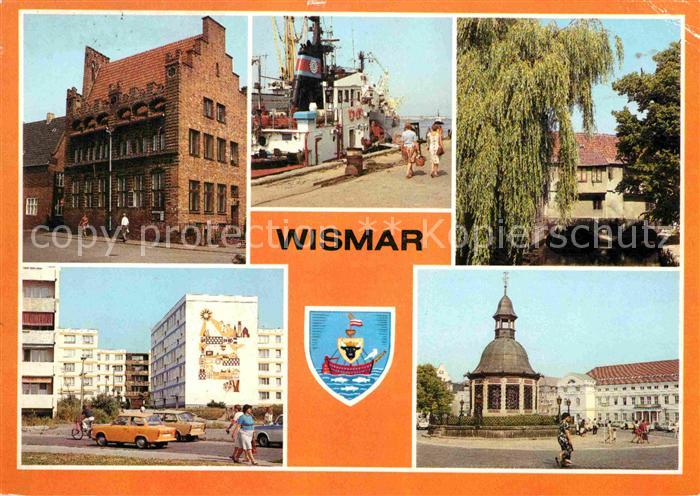 Wismar Mecklenburg Archidiakonat Am Hafen Gewoelbe ueber der Runden Grube Kagenm