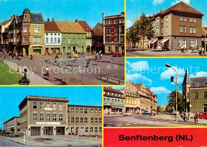 Senftenberg Niederlausitz PdF Bahnhofstr HOG Stadtcafe Ingenieurschule Ernst Tha