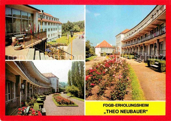 Tabarz FDGB Erholungsheim Theo Neubauer