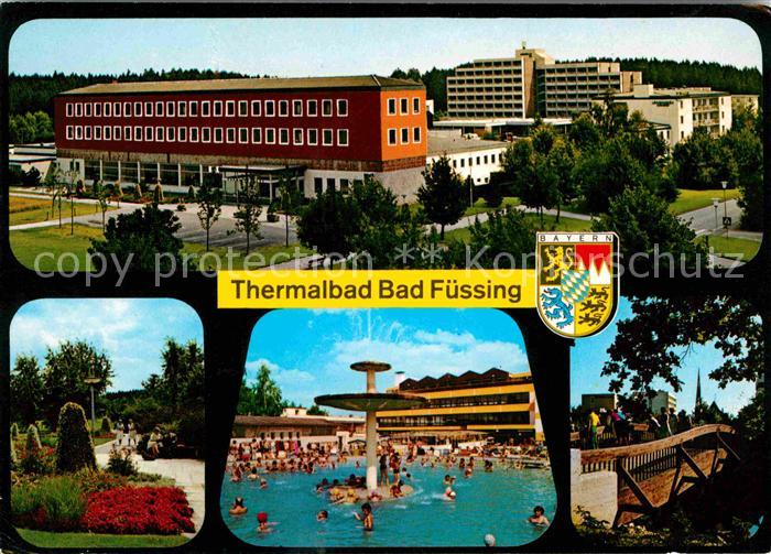 Bad Fuessing Kurmittelhaus Kurklinik Niederbayern Kurpark Therme Kurzentrum
