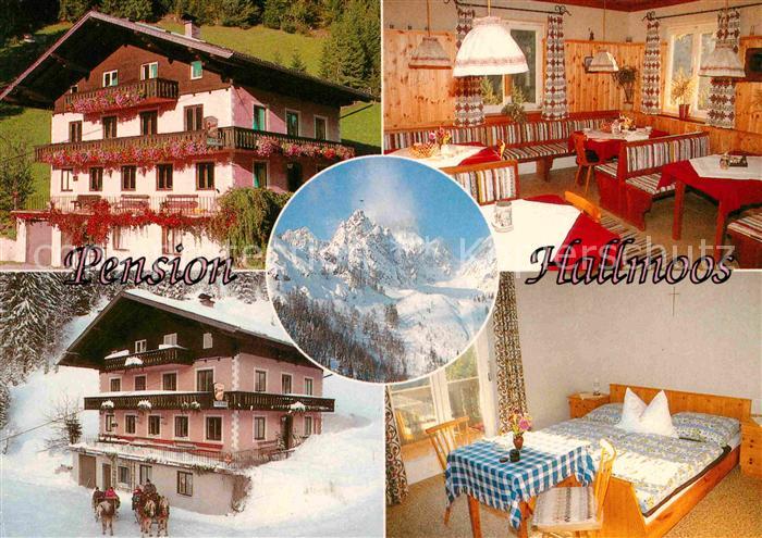 Filzmoos Pension Hallmoos Gaststube Zimmer