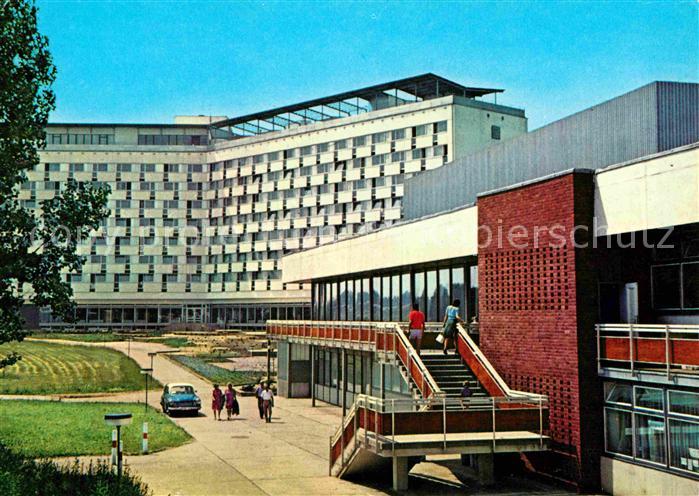 Waren Mueritz FDGB Erholungsheim Herbert Warnke Innenhof