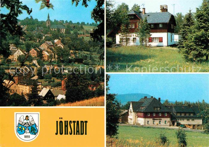 Joehstadt Teilansicht Handwerker Erholungsheim Berghof Jugendherberge Bruno Kueh