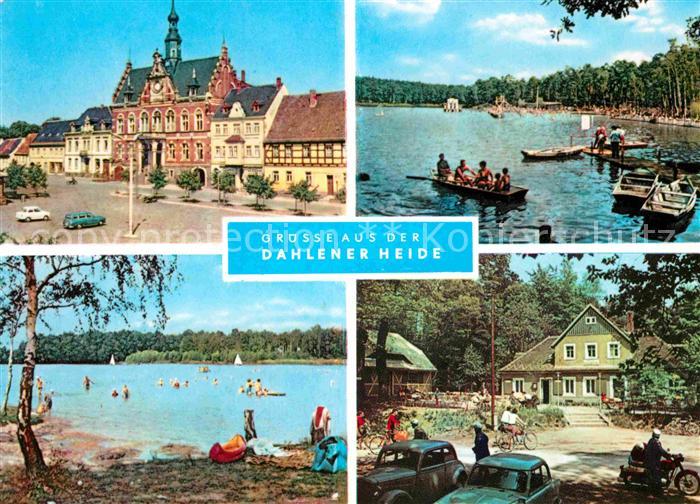 Dahlener Heide Rathaus Waldbad Schmannewitz Dammuehlenteich Hospitalhuette