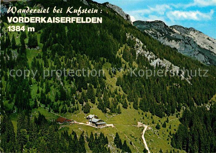 Kufstein Tirol Schutzhuette Vorderkaiserfelden