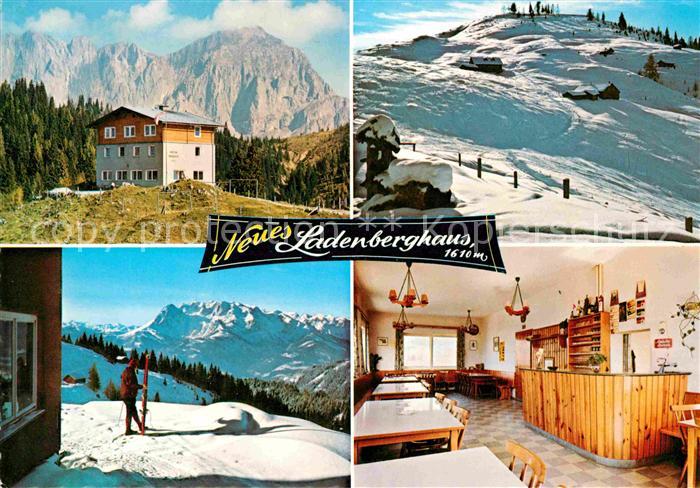 Werfenweng Anton Proksch Haus Panorama Gastraum Theke