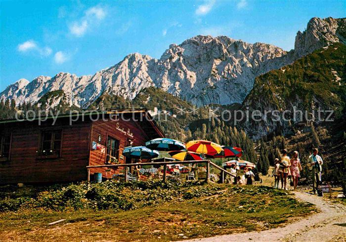 Kufstein Tirol Steinberghuette Kaisergebirge Scheffauer
