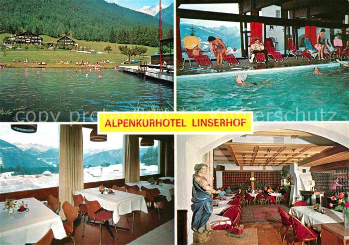 Imst Tirol Alpenkurhotel Linserhof Gastraeume Hallenbad